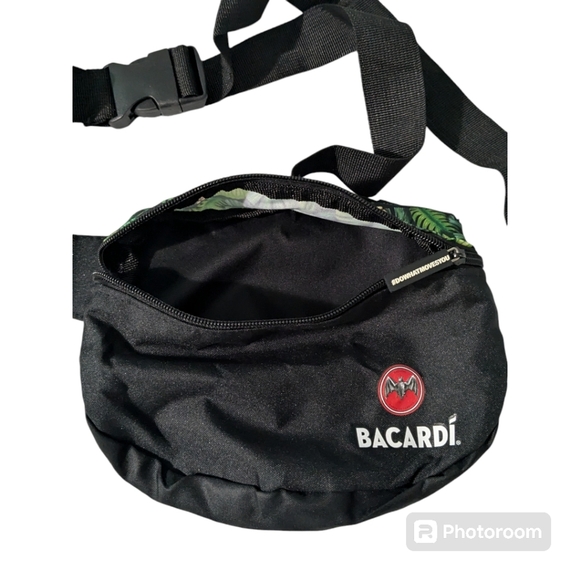 Bacardi Adjustable Fanny Pack Bag. Black. - Picture 7 of 13